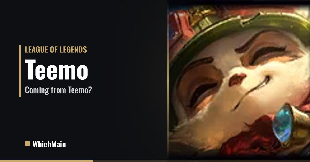 Teemo (League of Legends) Similar Agents in Valorant | Valo Recommender